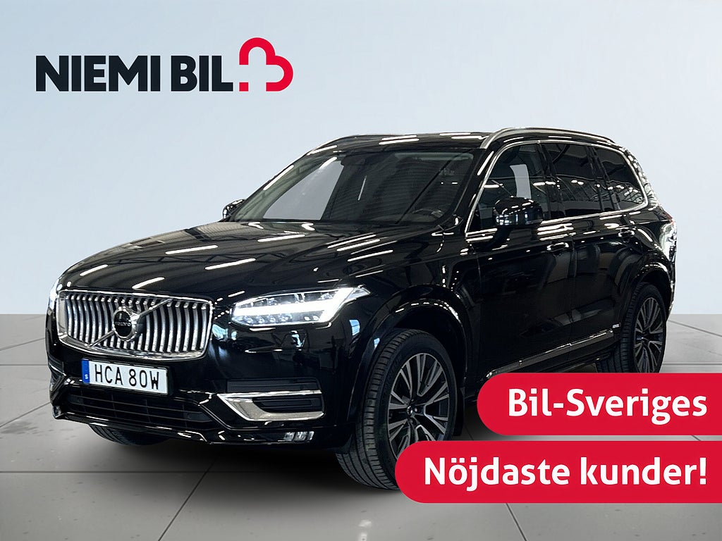 Volvo XC90 7-seater B5 AWD Inscription S&V-hjul/Pvärm/Skinn/Drag