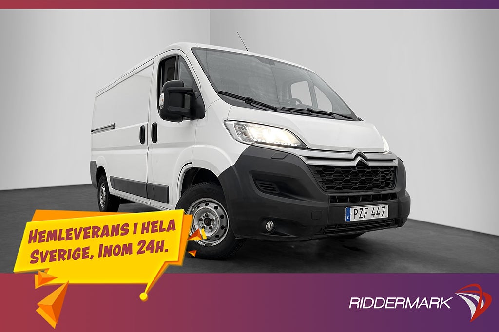Citroën jumper L2 130hk Värmare PDC Dragkrok 3-Sit Bluetooth