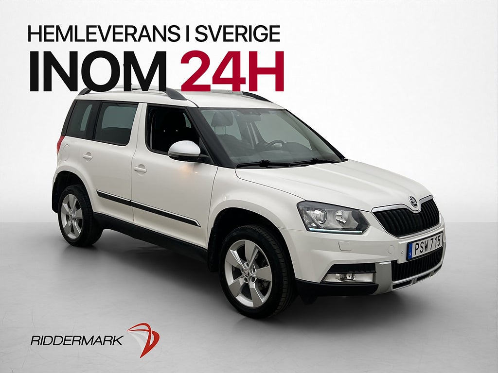 Skoda Yeti Outdoor TDI 4x4 Drivers Edt D-Värmare Kamera Drag