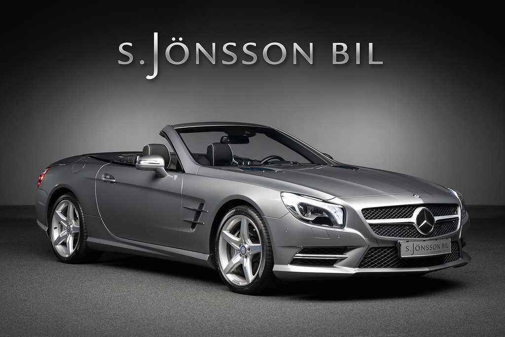 Mercedes-Benz SL 500 AMG V8 biturbo / Utrustad för 262.000kr