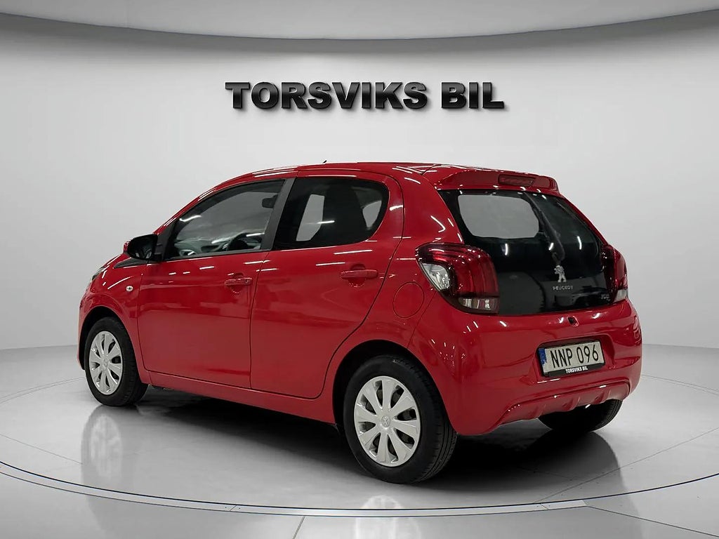 Peugeot 108 5-dörrar 1.0 VTi Active V-Hjul Fullservad - miniatyr 4