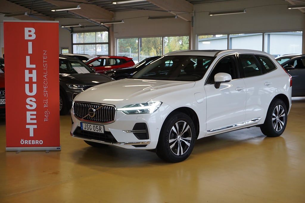 Volvo XC60 Recharge T6 350hk AWD Geartronic Drag Läder 360 Kamera
