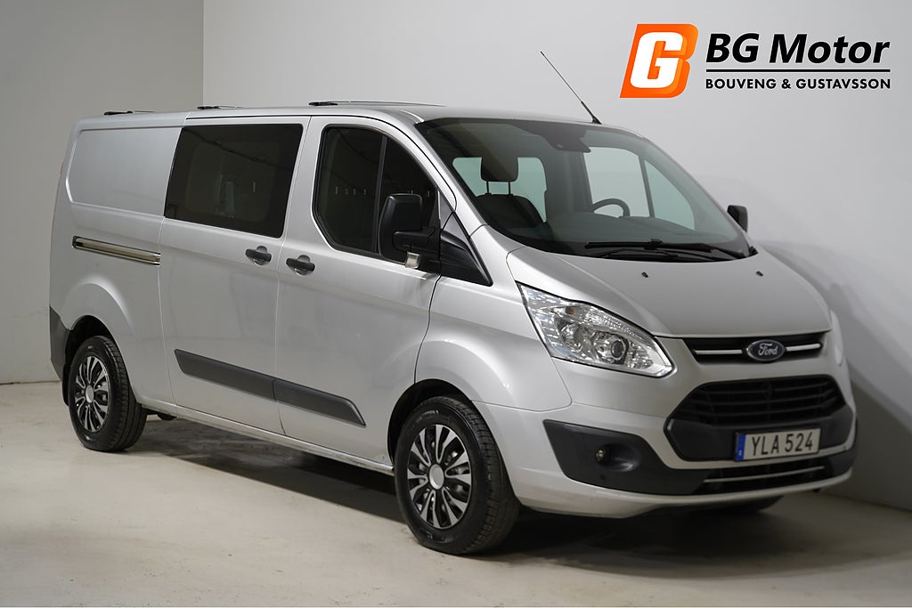 Ford transit Custom Crew Van 2.0 TDCi 170HK Aut Drag/Värmare/Backkam