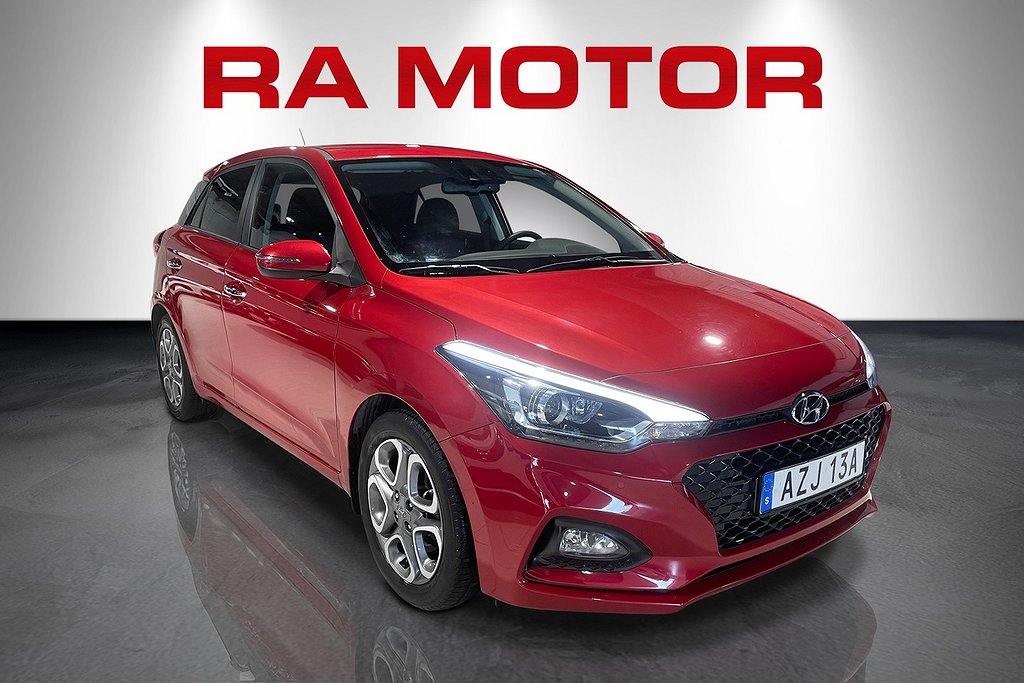 Hyundai i20 1.0 T-GDI blue Premium | KAMERA | Låga mil 2020