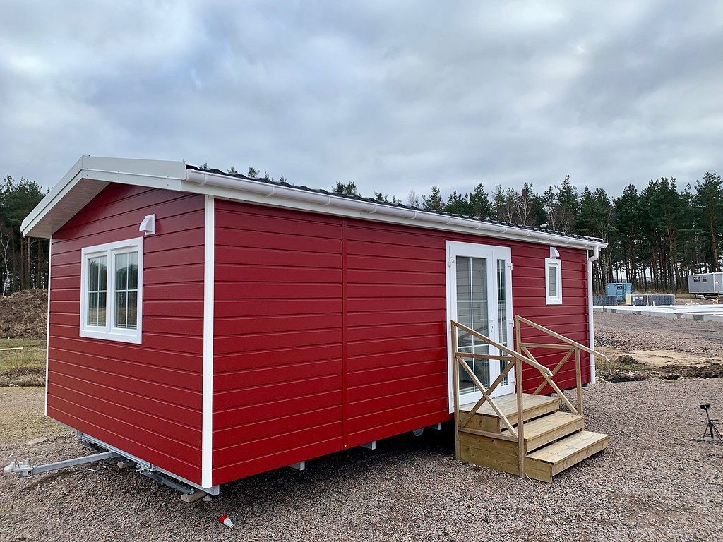 SvenskaVillavagnar Tylösand 30 m2 Villavagn Fritidshus
