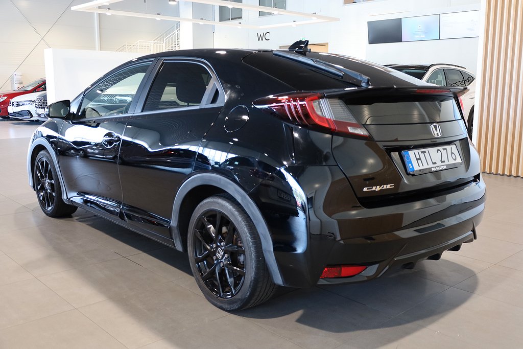Honda Civic 1,8 i-VTEC 142HK Sport 5-D Kamera Nyservad 2015