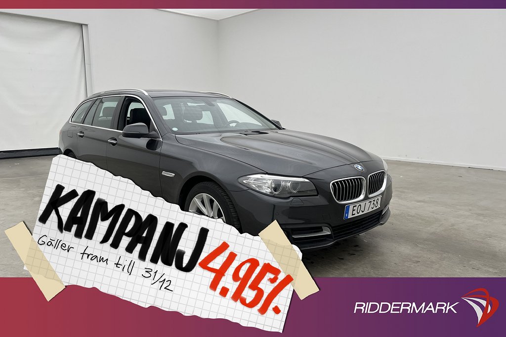 BMW 520 d xDrive Touring M-Ratt Pano H/K D-Vär 4,95% Ränta