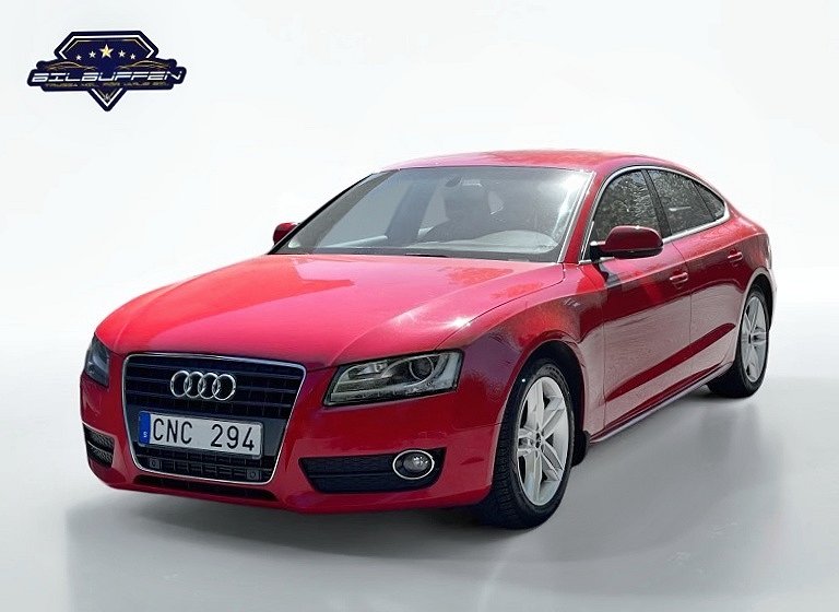 Audi A5 Sportback 2.7 TDI 190Hk/Sport-pkt/Aut+Drag/1Äga/FYND