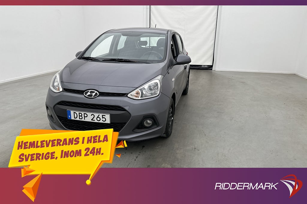 Hyundai i10 1.0 67hk Comfort Rattvärme Sensorer AUTOMAT