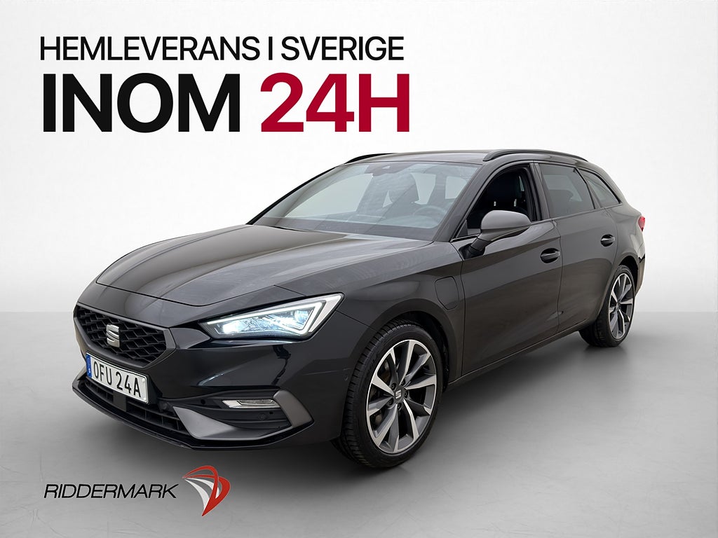 Seat Leon Sportstourer e-Hybrid 204hk FR Cockpit Kamera Drag