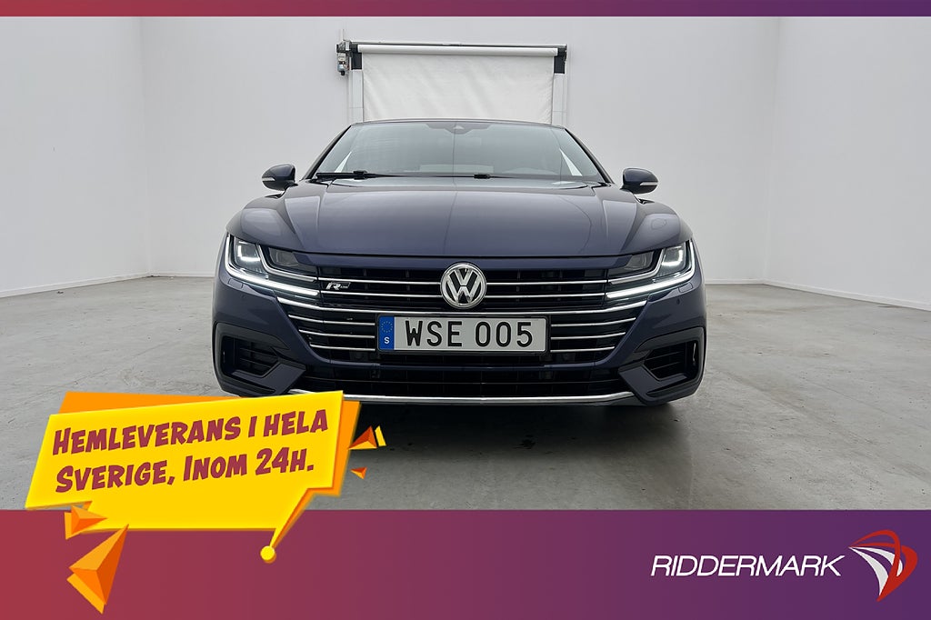 Volkswagen Arteon 2.0 TSI GTR Cockpit Pano Skinn Värmare