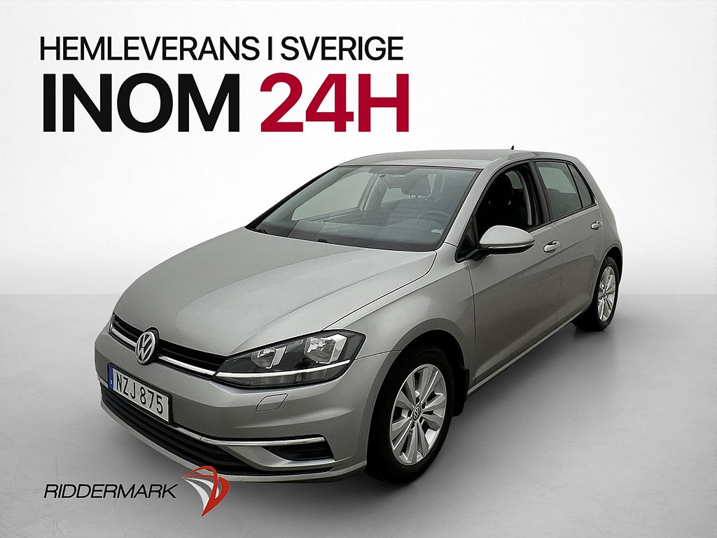 Volkswagen Golf 1.0 TSI 110hk CarPlay Adaptiv-Farthållare