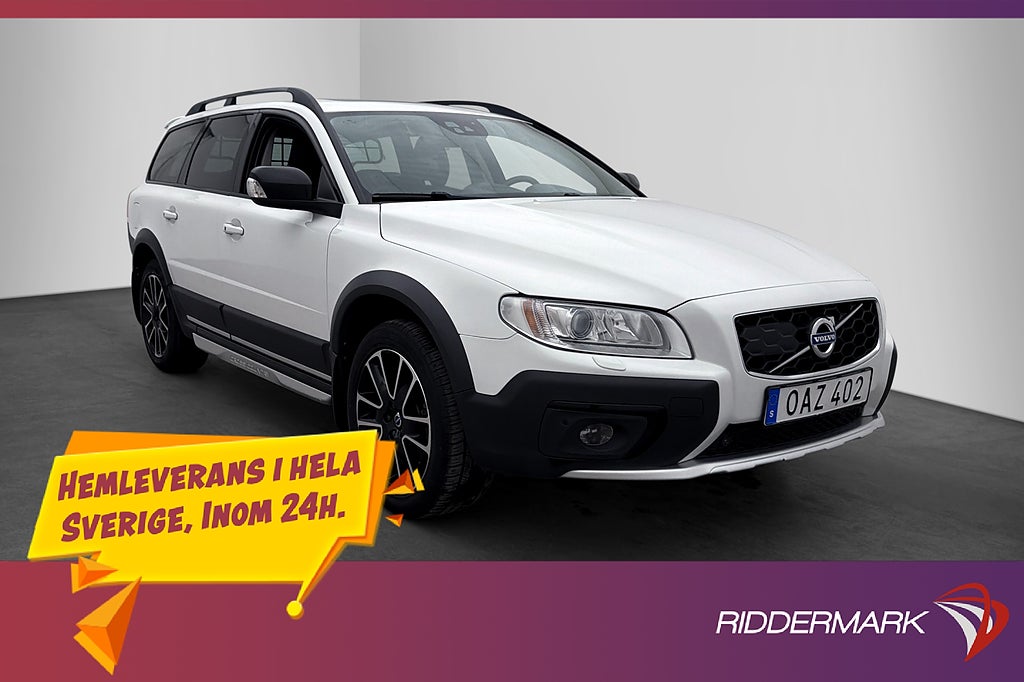 Volvo XC70 D4 AWD Classic Dynamic Taklucka Drag Skinn VoC