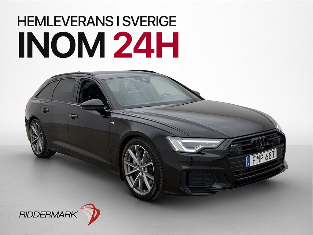 Audi A6 Avant 55 TFSI Q S-line Värmare Drag B&O 360° Kamera