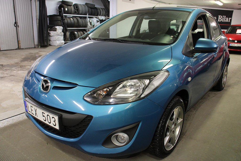 Mazda 2 5-dörrar 1.3 MZR Ny servat och besiktigat 