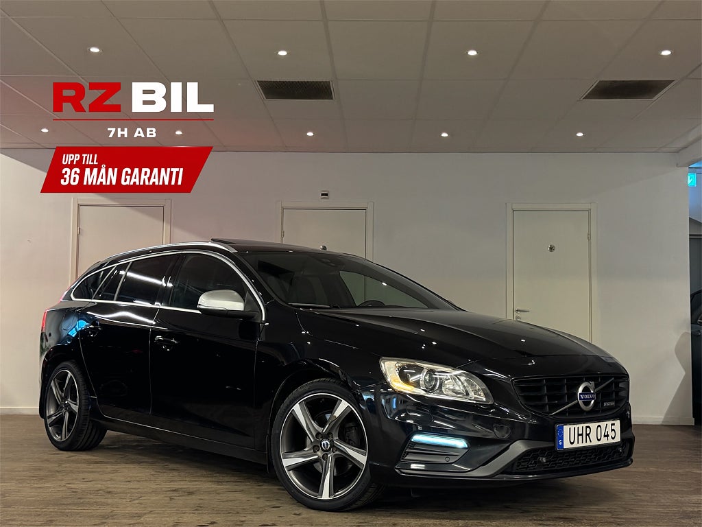 Volvo V60 D4 R-Design Business Edition /SKINN/ 1 ägare / Värmare