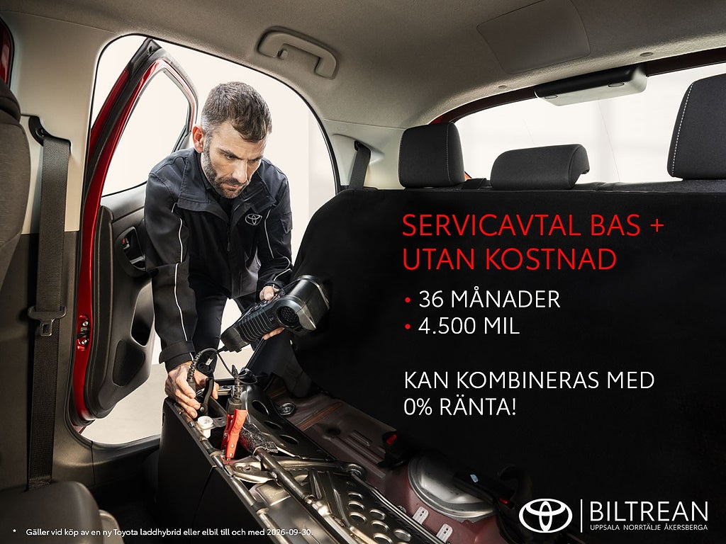 Toyota C-HR CHR+ KAMPANJPRIS & 3 ÅRS FRI SERVICE!