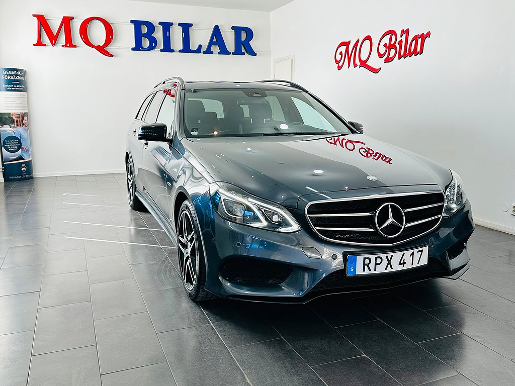 Mercedes-Benz E 220 T 4M 7G-Tronic AMG Sport Låga Mil 170hk