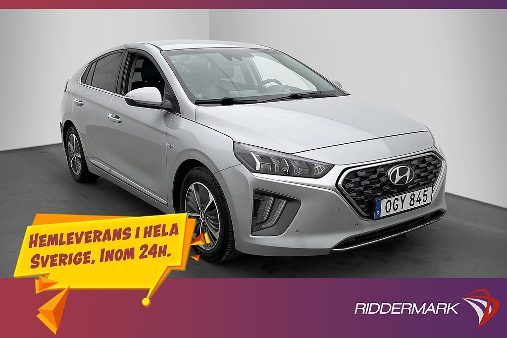 Hyundai IONIQ Plug-in 1.6 8.9 kWh Premium Läder Kamera Navi