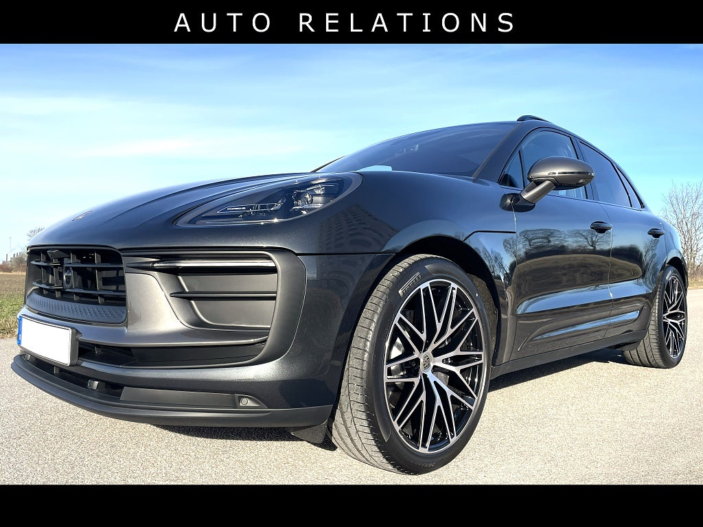 Porsche Macan T 265Hk AWD PDK GPS Skinn Glastak MOMS SE SPEC