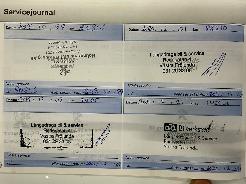 Peugeot 308 SW 1.2 Allure  Automat Panorama Navi S&V-hjul HELGKAMPANJ! - miniatyr 24