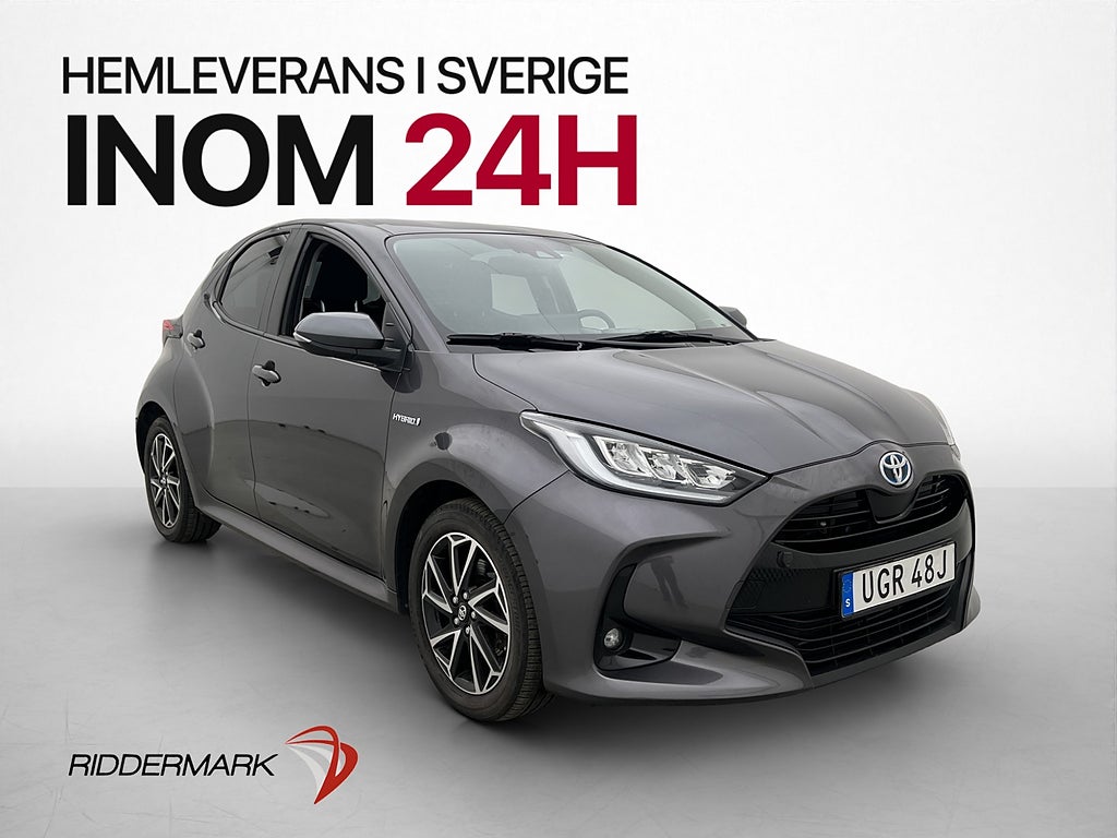Toyota Yaris Active Plus Hybrid Värmare Kamera Isofix