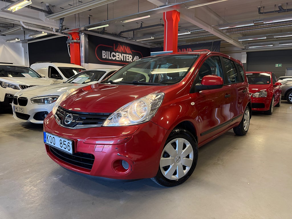 Nissan Note 1.4 Motorvärmare 3Ägare LÅGAMIL Låg årsskatt