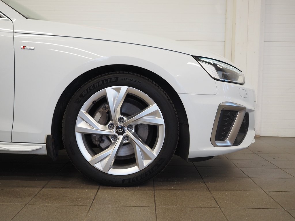 Audi A4 Avant 40 TFSI 204hk Q S-Line |Cockpit|Drag|Värmare| 2021
