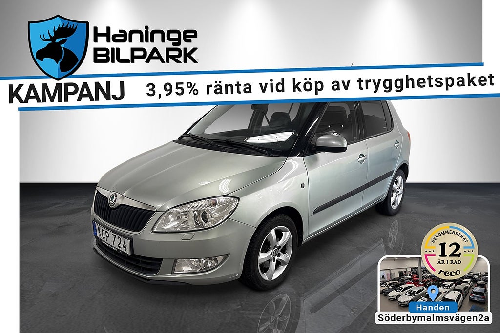 Skoda Fabia 1.2 ELEGANCE SUPERDEAL 3.95% PDC / LÅGMILAD 