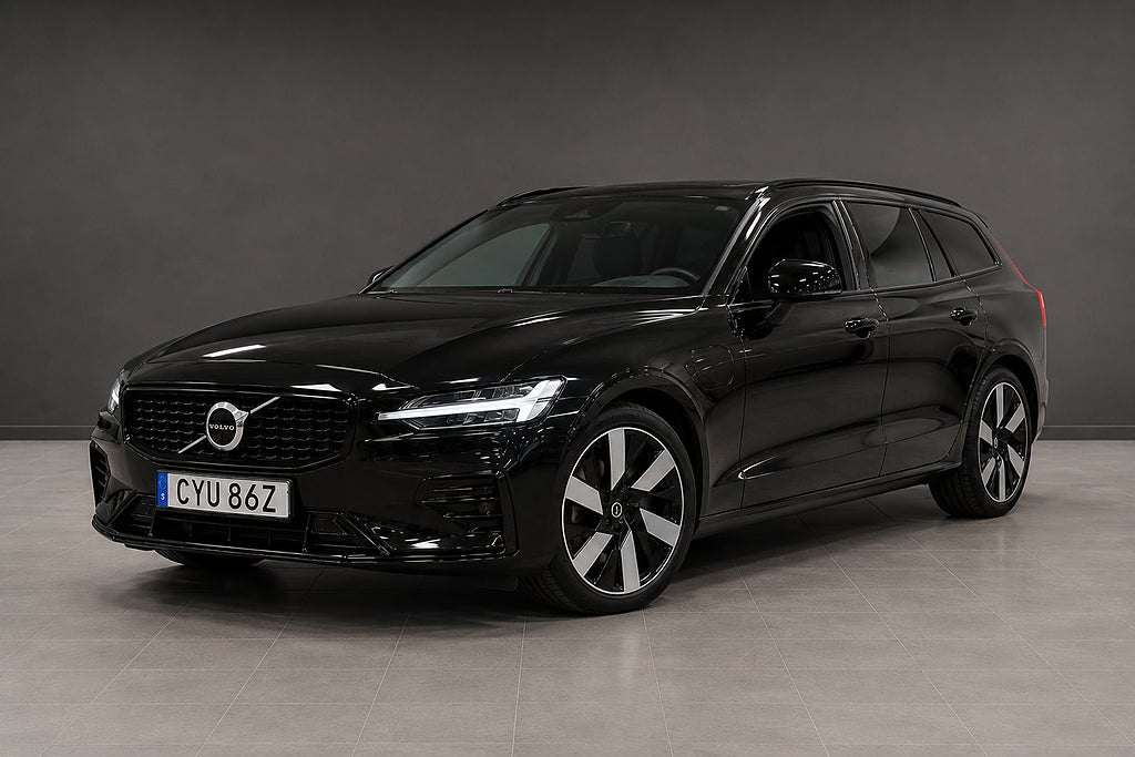 Volvo V60 Recharge T6 AWD / Plus Dark / Eldragkrok/Vhjul ingår/