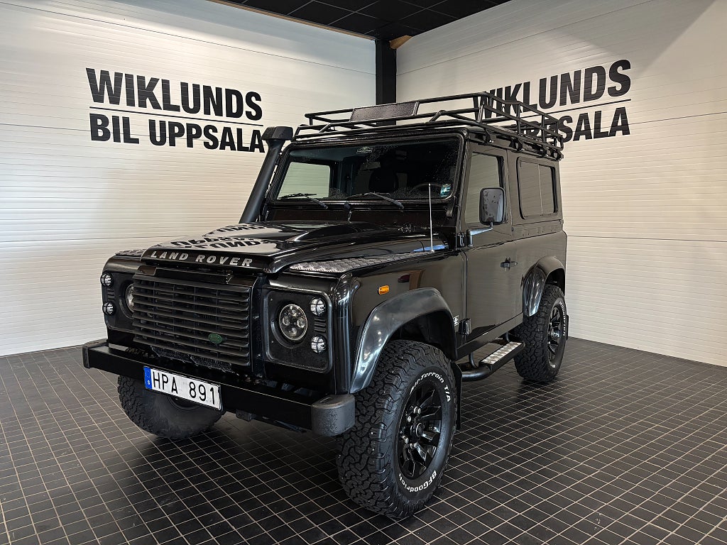Land Rover Defender 90 Kombi 2.4 TD4 4x4 122hk AC Takkorg Snorkel Drag