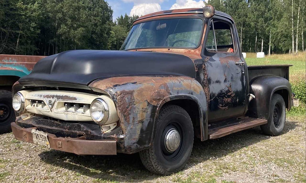 Ford F100 Shortbed Stepside F100 Stepside Pickup 1953