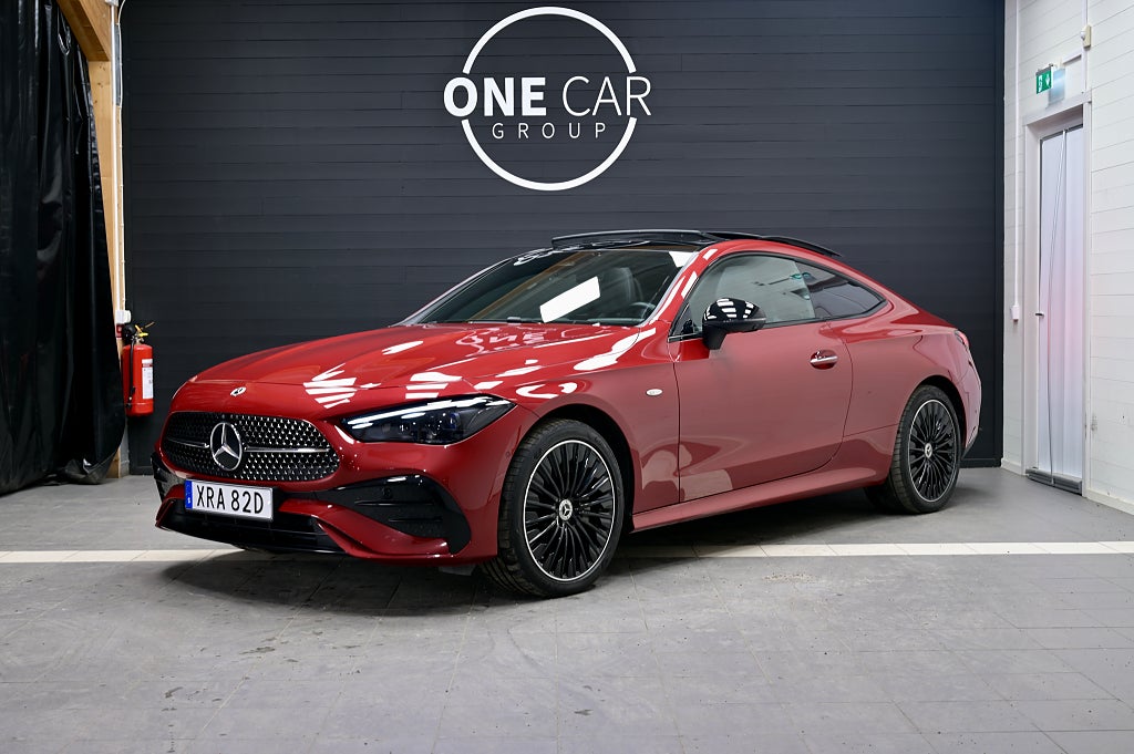 Mercedes-Benz CLE 300 e Coupé AMG MOMS Burmester Pano HuD Nybilsgaranti