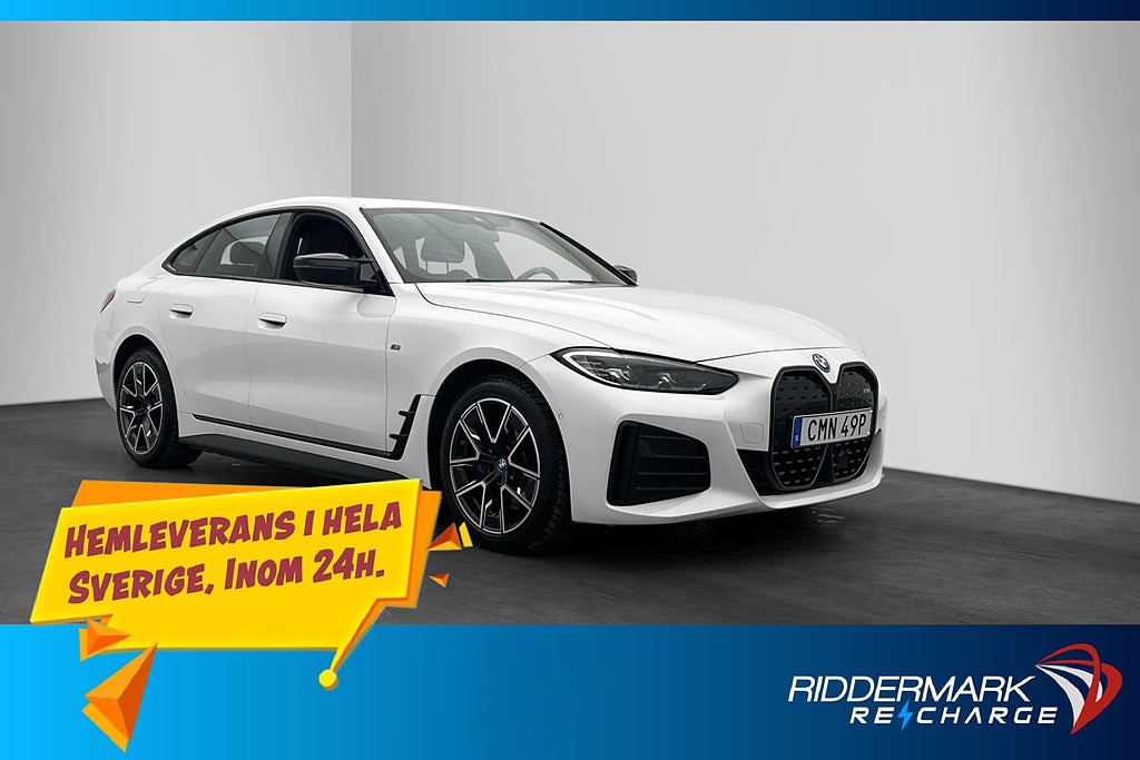 BMW i4 M50 xDrive Gran Coupé M Sport HiFi 360° Drag MOMS