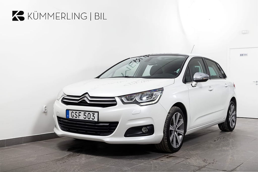 Citroën C4 1.6 BlueHDI 120hk Pano/Navi/LM