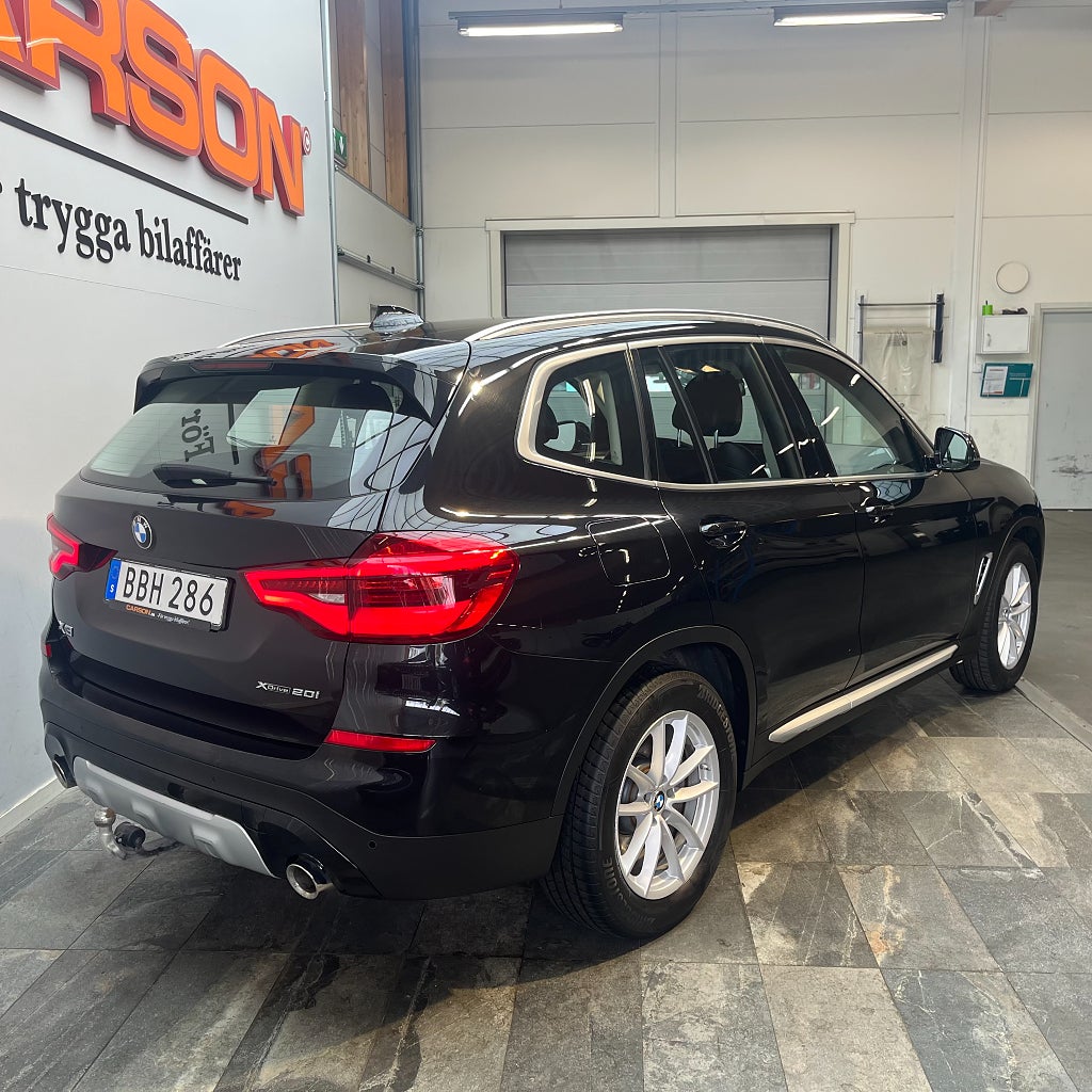 BMW X3 xDrive20i Aut 184HK Apple Carplay Navi Dragkrok