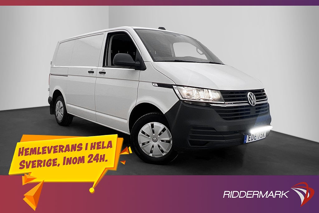 Volkswagen Transporter 2.0TDI 4M Värm Drag B-Kam 2xDörr Moms