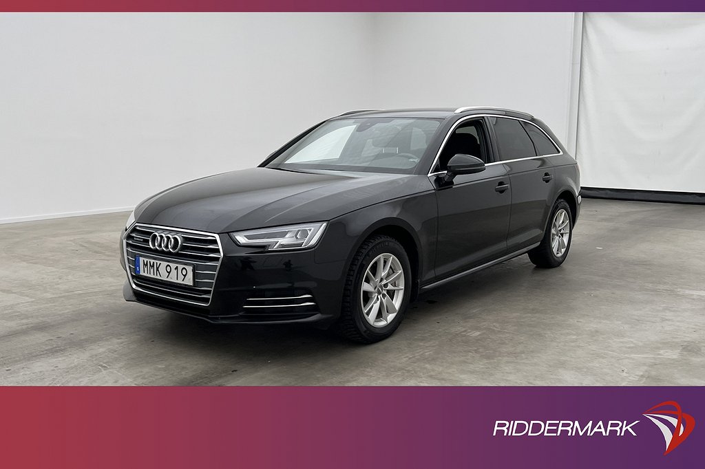 Audi A4 2.0 TDI Q 190hk D-Värmare Sportstolar P-Sensorer