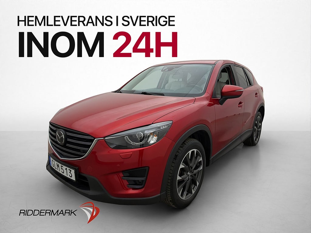Mazda CX-5 2.5 AWD 192hk Optimum BOSE Kamera Adaptiv fart