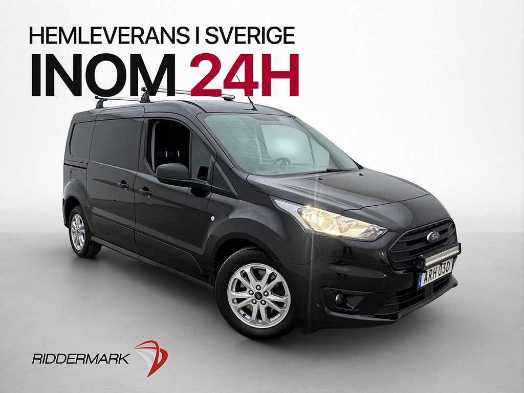 Ford Transit Connect LWB Dragkrok Kamera CarPlay Värmare