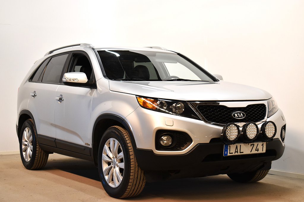 Kia Sorento 2.2 CRDi 4WD Skinn Drag Elstol Extraljus PDC