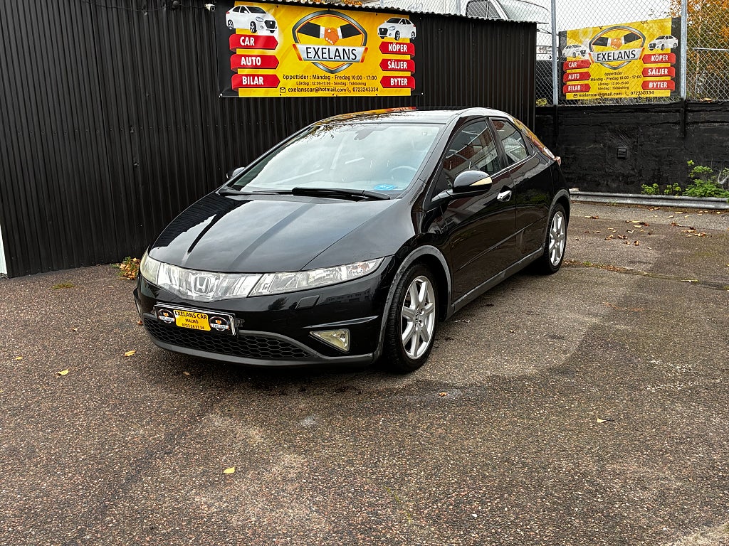 Honda Civic 5-dörrar 1.8 i-VTEC Sport Euro 4