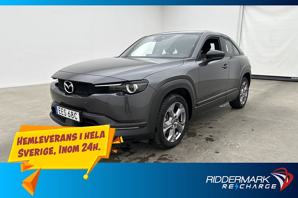 Mazda MX-30 e-Skyactiv EV 143hk Head Up Kamera Navi Rattvärm