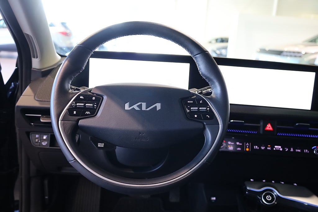 Kia EV6 77.4 kWh 360° Navi Drag Läder Leasbar Rattvärme V-Hjul 2023
