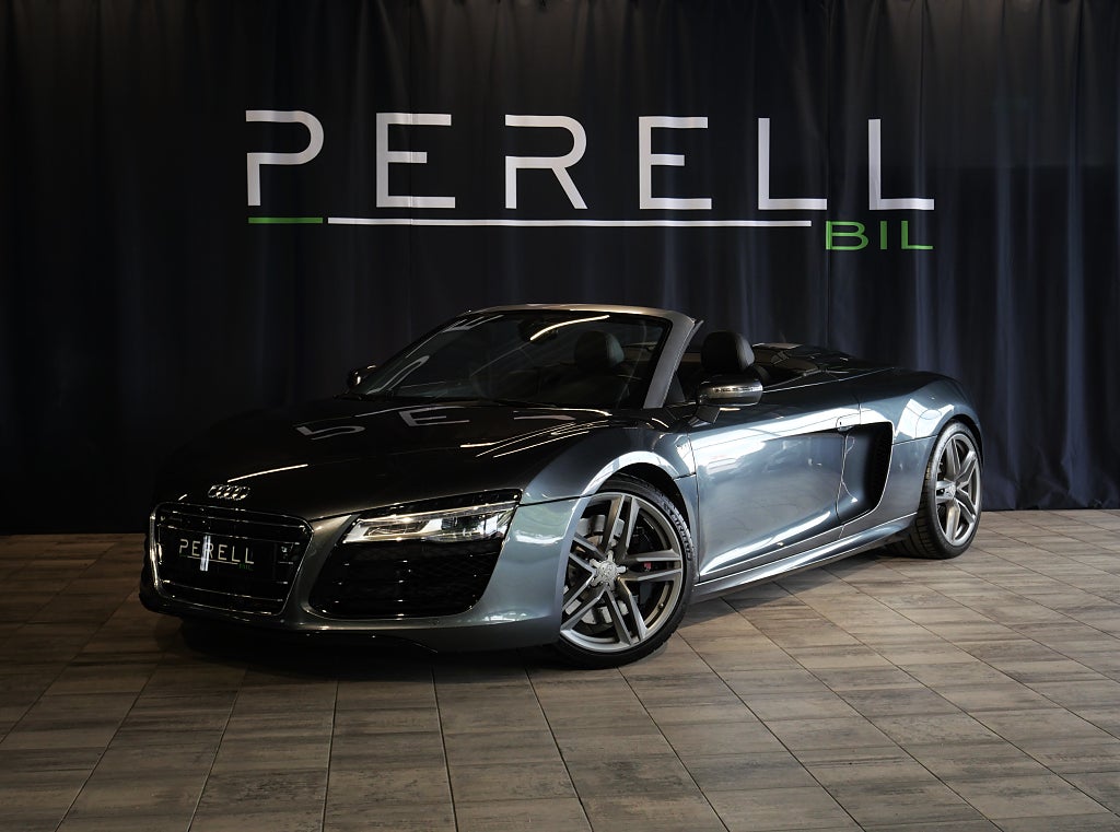 Audi R8 Spyder 5.2 V10 FSI Quattro S Tronic 525hk