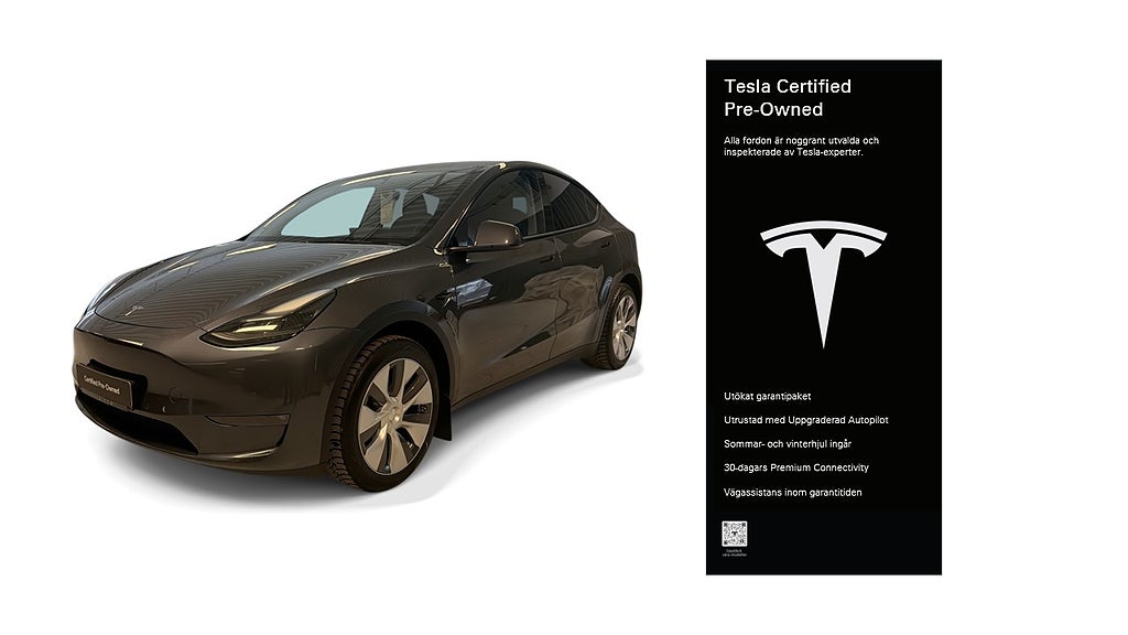 Tesla Model Y Long Range AWD Certified Pre-Owned 3,84% ränta