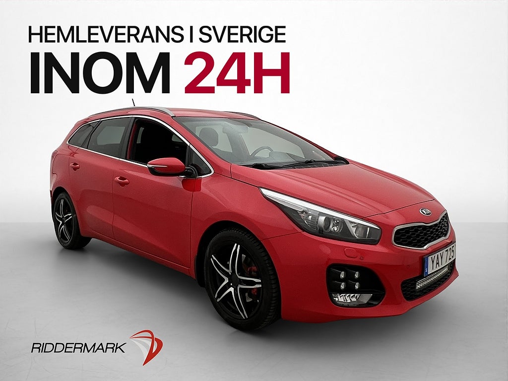 Kia Ceed 1.6 136hk GT-Line Kamera Värmare Farthållare Drag