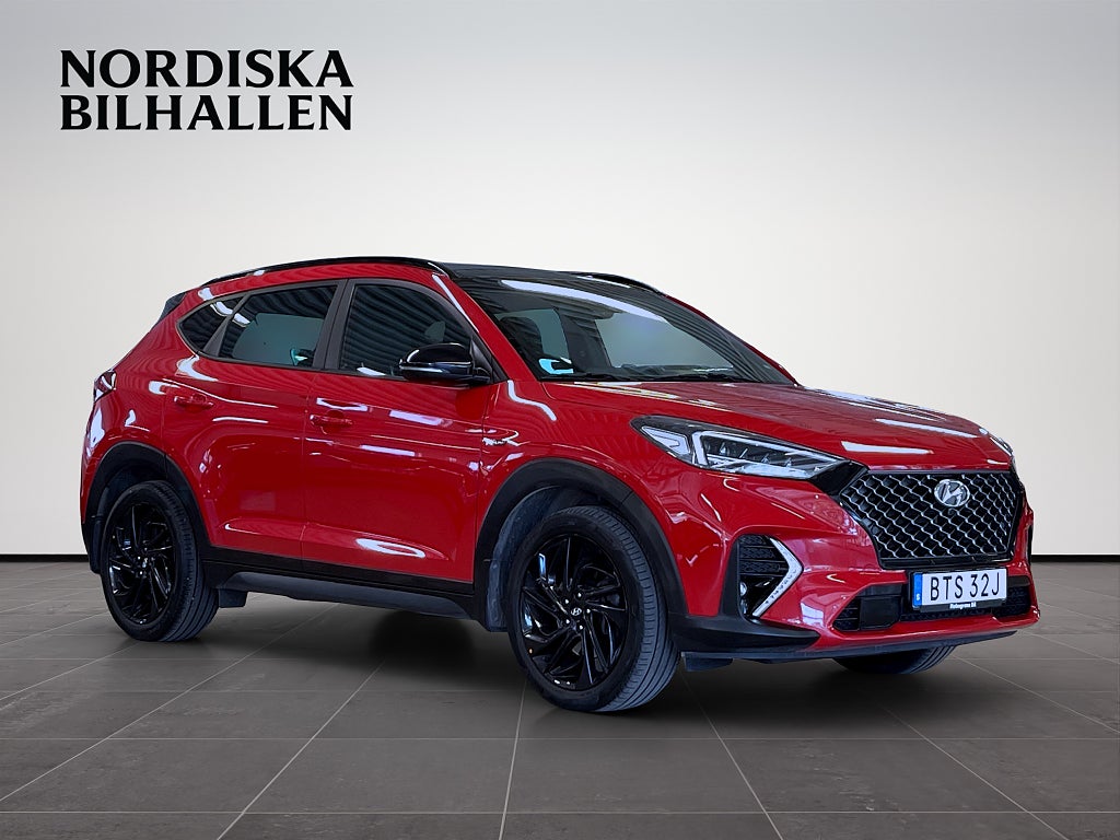 Hyundai Tucson 2.0 CRDi 4WD N-Line Pano Backkamera Dragkrok