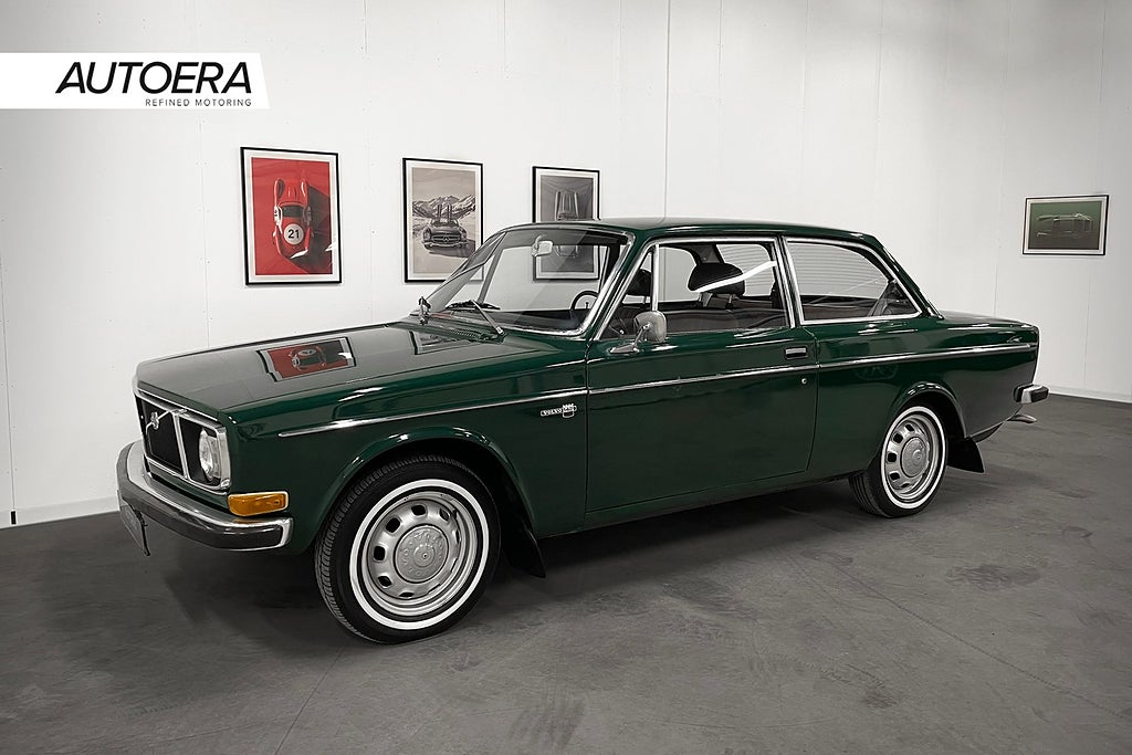 Volvo 142 De Luxe - Svensksåld/Cypressgrön/Orört originalskick