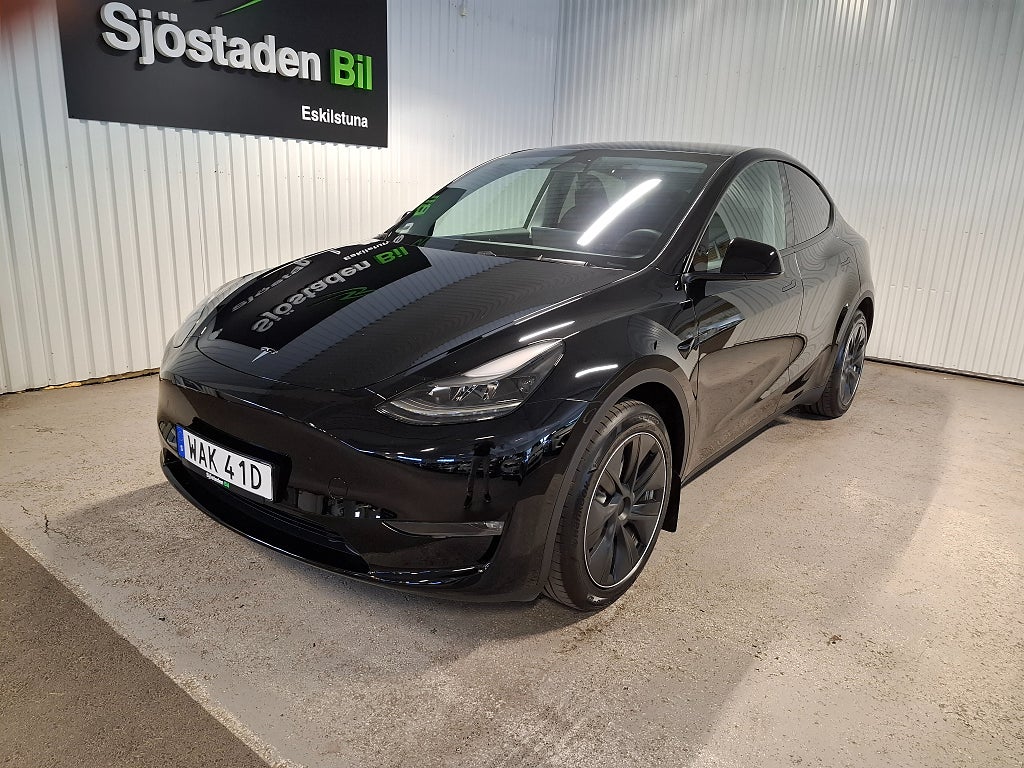 Tesla Model Y Long Range AWD 77 kwh 514hk Adaptiv Farthållare Led GPS